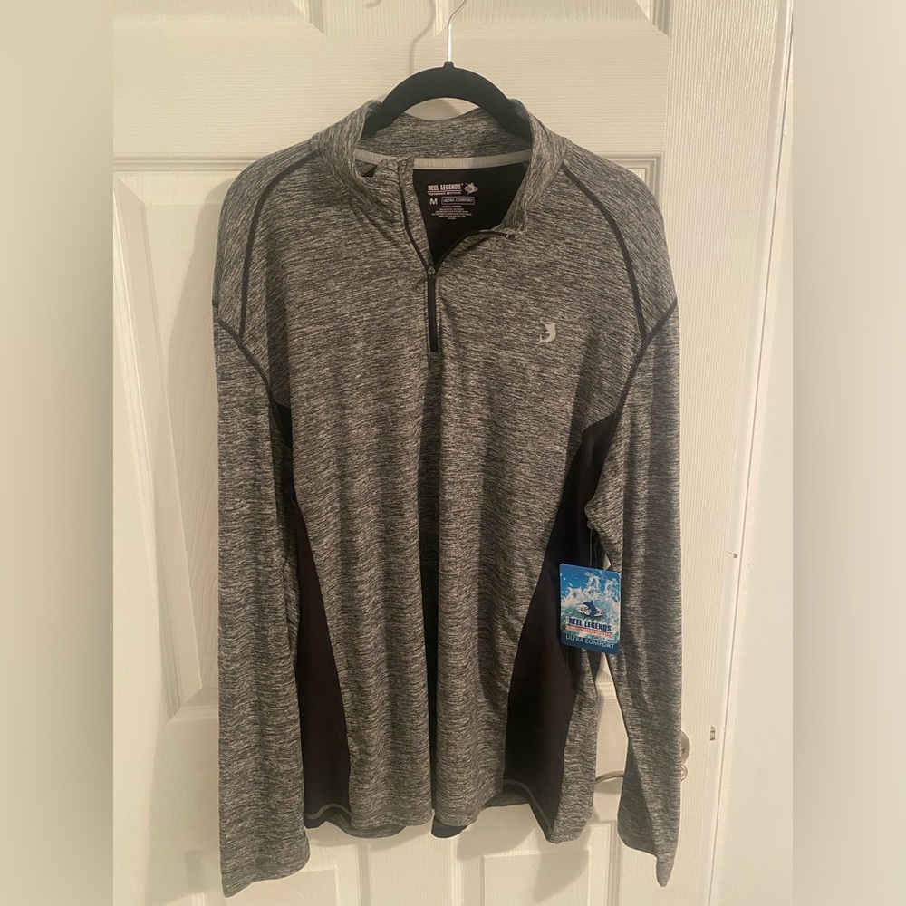 Reel Legends long sleeve tech 1/4 sleeve pullover